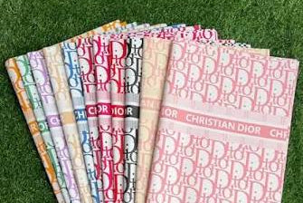 Dior-Inspired Floral Wrapping Paper