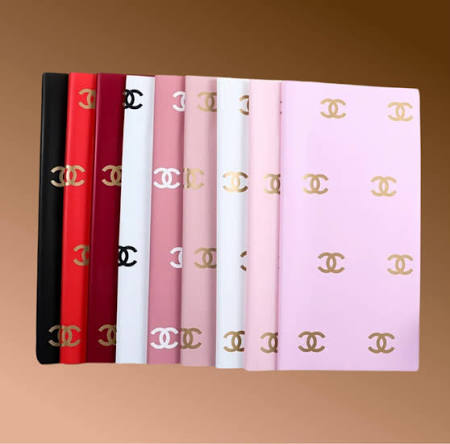 Chanel-Inspired Floral Wrapping Paper